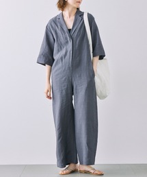 BABYLONE | 【優津季さんYouTube紹介アイテム】ハーフスリーブジャンプスーツ(つなぎ/オールインワン)