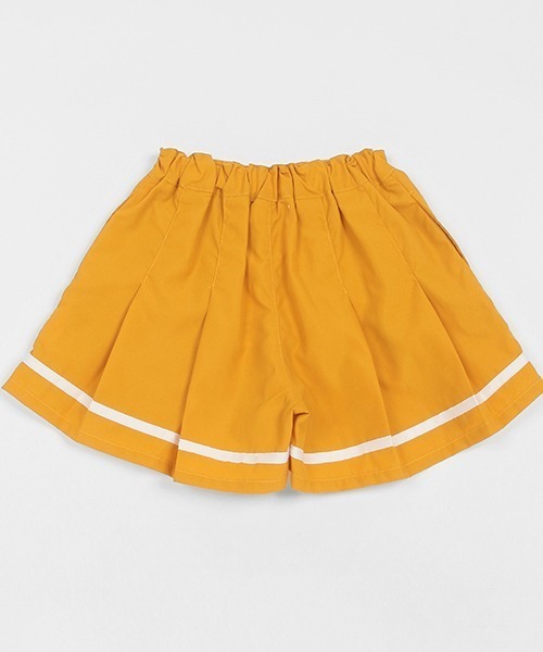 X-girl Stages（エックスガールステージス）の「【一部ショップ展開】サイドプリーツマリンショーツ（その他パンツ・キッズ・ベージュ/イエロー/ネイビー・100cm/110cm/120cm/130cm/140cm）」の11枚目の写真