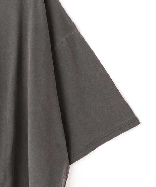 WHITELAND(ホワイトランド)の「WHITELAND/ホワイトランド/PIGMENT WIDE TEE(Tシャツ/カットソー・メンズ・ブラック・F)」の6枚目の写真