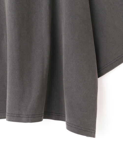 WHITELAND(ホワイトランド)の「WHITELAND/ホワイトランド/PIGMENT WIDE TEE(Tシャツ/カットソー・メンズ・ブラック・F)」の8枚目の写真