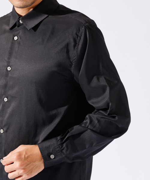 ABAHOUSE GRAY(アバハウスグレイ)の「【Air Hole Stretch】エアリー レギュラーカラー シャツ(シャツ/ブラウス・メンズ・ホワイト/ブラック/グレイッシュベージュ/ネイビー・46/50/48)」の10枚目の写真