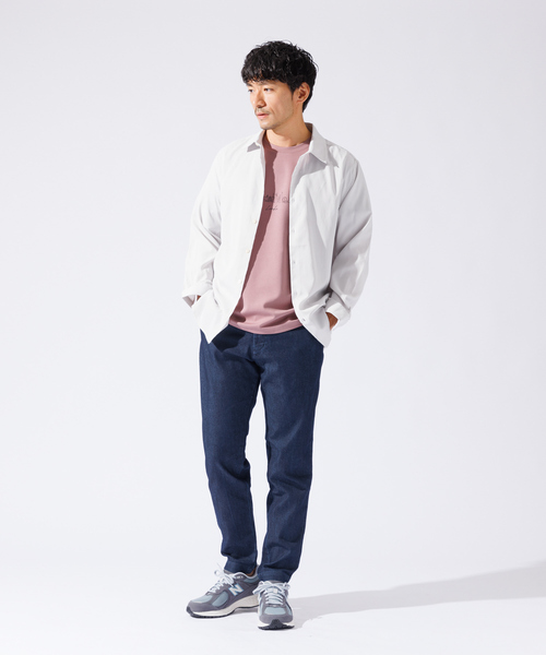ABAHOUSE GRAY(アバハウスグレイ)の「【Air Hole Stretch】エアリー レギュラーカラー シャツ(シャツ/ブラウス・メンズ・ホワイト/ブラック/グレイッシュベージュ/ネイビー・46/50/48)」の16枚目の写真