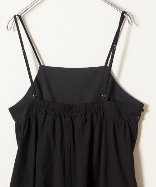 LBC（エルビーシー）の「キャミワイドサロペット（サロペット/オーバーオール・レディース・ブラック/グレー・M）」の7枚目の写真