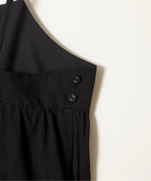 LBC（エルビーシー）の「キャミワイドサロペット（サロペット/オーバーオール・レディース・ブラック/グレー・M）」の9枚目の写真