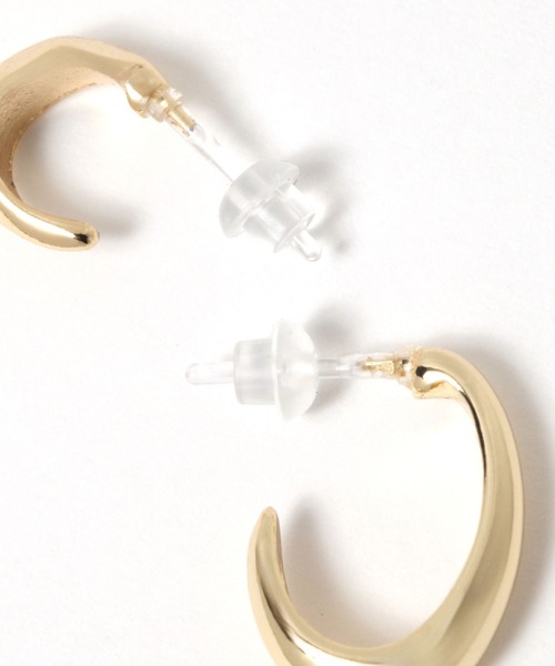 LAKOLE（ラコレ）の「プチフープ樹脂ポストピアス4点セット2 / 114039（ピアス（両耳用）・レディース・その他2/その他1・FREE）」の3枚目の写真