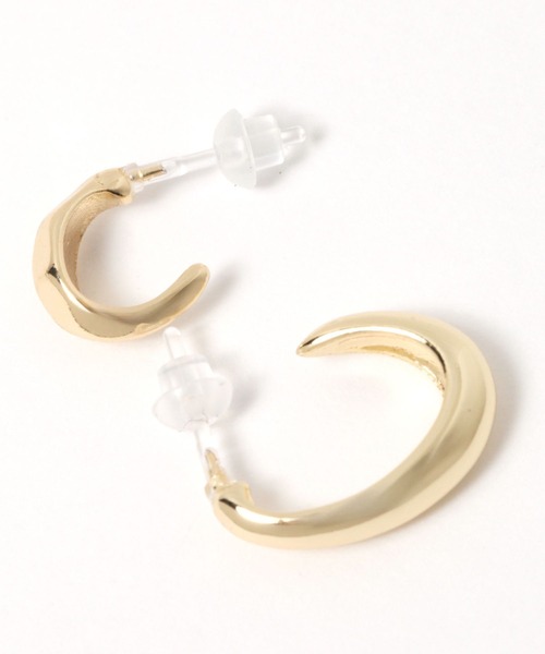 LAKOLE（ラコレ）の「プチフープ樹脂ポストピアス4点セット2 / 114039（ピアス（両耳用）・レディース・その他2/その他1・FREE）」の4枚目の写真