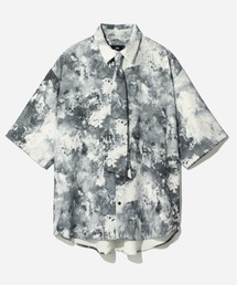 HARE | BLURプリントボウタイシャツ(HARE)(シャツ/ブラウス)