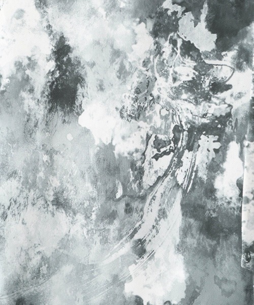 HARE（ハレ）の「BLURプリントボウタイシャツ(HARE)（シャツ/ブラウス・メンズ・ブラック/グレー/ブルー・SMALL/MEDIUM）」の6枚目の写真