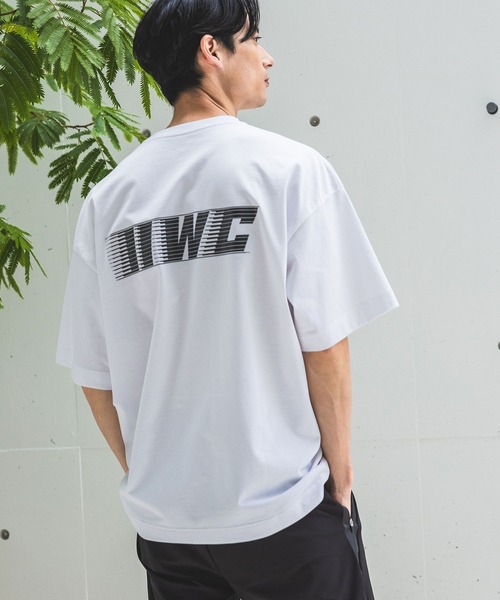 【セール】【HEREIAM MEN】接触冷感＆吸水速乾／IIWC LOGO TEE（Tシャツ/カットソー）｜HEREIAM（ヘレイアム）