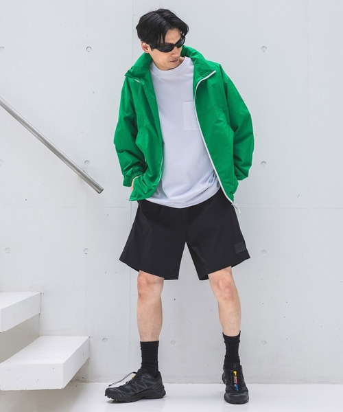 HEREIAM(ヘレイアム)の「【HEREIAM MEN】接触冷感&吸水速乾/IIWC LOGO TEE(Tシャツ/カットソー・メンズ・ブラック/ホワイト/アクア・MEDIUM/LARGE)」の4枚目の写真
