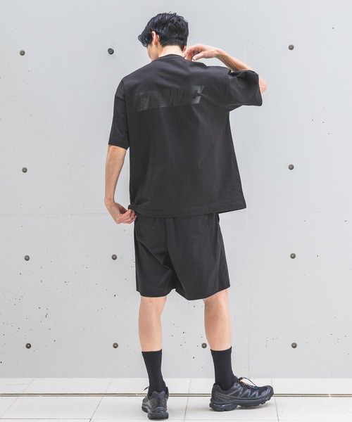 HEREIAM(ヘレイアム)の「【HEREIAM MEN】接触冷感&吸水速乾/IIWC LOGO TEE(Tシャツ/カットソー・メンズ・ブラック/ホワイト/アクア・MEDIUM/LARGE)」の7枚目の写真