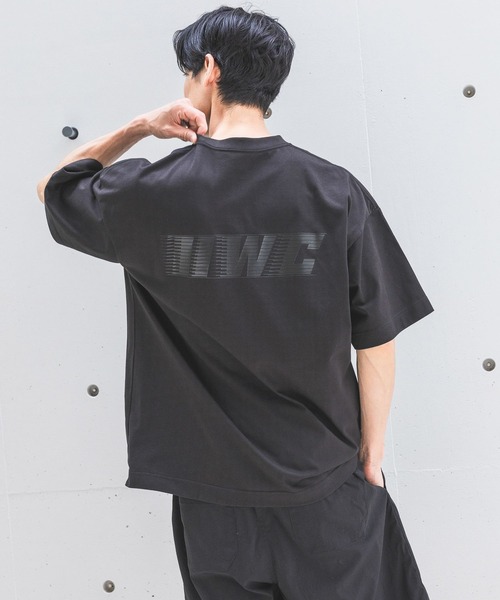 HEREIAM(ヘレイアム)の「【HEREIAM MEN】接触冷感&吸水速乾/IIWC LOGO TEE(Tシャツ/カットソー・メンズ・ブラック/ホワイト/アクア・MEDIUM/LARGE)」の10枚目の写真