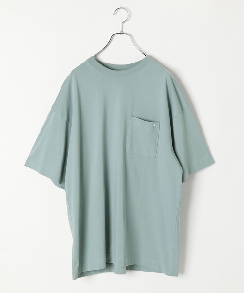 HEREIAM(ヘレイアム)の「【HEREIAM MEN】接触冷感&吸水速乾/IIWC LOGO TEE(Tシャツ/カットソー・メンズ・ブラック/ホワイト/アクア・MEDIUM/LARGE)」の22枚目の写真