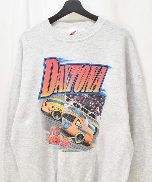 VINTAGE(ヴィンテージ)の「【ヴィンテージ古着】80's DAYTONA/デイトナ レーシング クルーネックスウェット USA製(スウェット・メンズ・グレー・X-LARGE)」の7枚目の写真