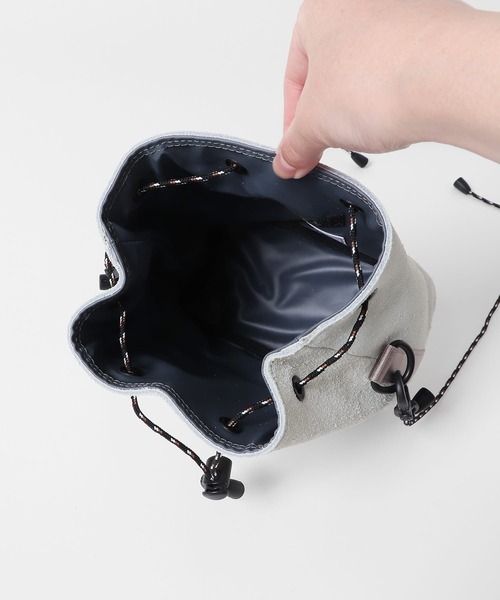 【セール】『別注』『撥水』AS2OV×EKAL WP SUEDE SHOULDER BAG（ショルダーバッグ）｜AS2OV（アッソブ）