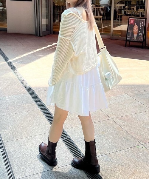 ル*キ様 KANeko ISAO アイボリー レースカーディガン　サイズ　写真現 Kastane（カスタネ）の「カットレースカーディガン（カーディガン