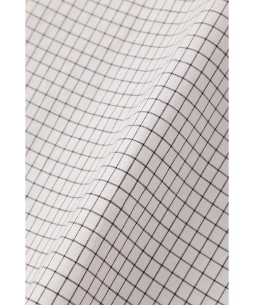 MHL.（エムエイチエル）の「COTTON GRAPH CHECK（シャツ/ブラウス・メンズ・オフホワイト・LARGE/MEDIUM/SMALL/X-LARGE）」の2枚目の写真