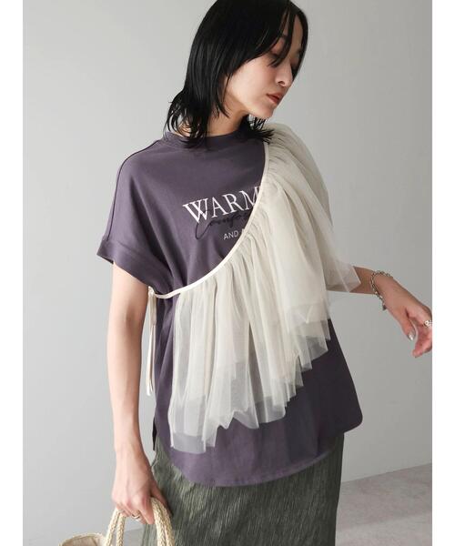 Green Parks(グリーンパークス)の「マルチwayチュールプリーツベルト(ベルト・レディース・ブラック/ホワイト系その他2・FREE)」の4枚目の写真