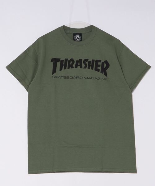 【セール】【THRASHER】マガジンロゴ Tシャツ 311027（Tシャツ/カットソー）｜THRASHER（スラッシャー）