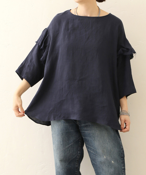 JOURNAL STANDARD - 美品◇journal standard luxe◇リネン フリル プルオーバー JOURNAL STANDARD LUXE（ジャーナルスタンダード ラックス）の