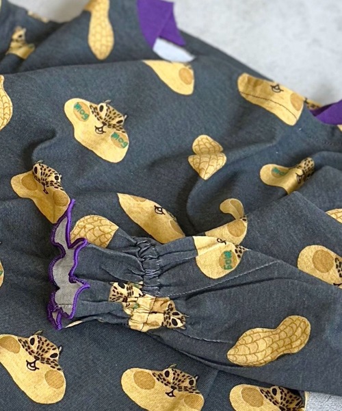 HOGAN RANCH WEAR（ホーガンランチウエア）の「ソウガラフレアスリーブカットソー（Tシャツ/カットソー・キッズ・チャコール/ピンク/オフホワイト・90/100/110/120/80/130/140/150）」の15枚目の写真