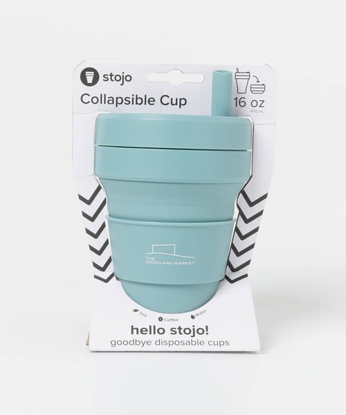 stojo(ストージョ)の「『別注』stojo×TGM stojo cup 470ml(その他雑貨・レディース・オフホワイト/アイボリー/グリーン/パープル系その他/ホワイト/ホワイト系その他/ラベンダー/グリーン系その他・FREE)」の6枚目の写真