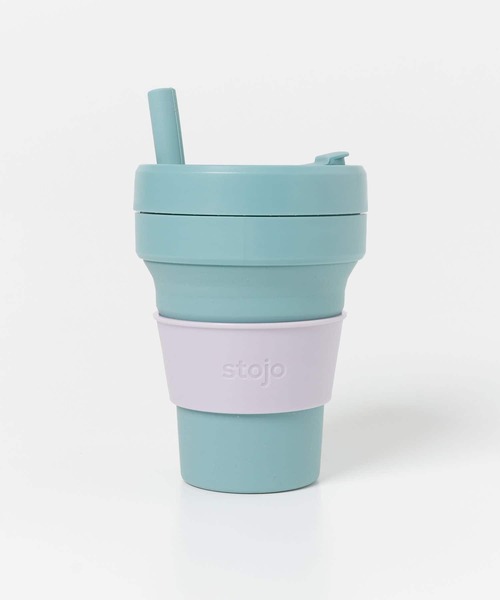 stojo(ストージョ)の「『別注』stojo×TGM stojo cup 470ml(その他雑貨・レディース・オフホワイト/アイボリー/グリーン/パープル系その他/ホワイト/ホワイト系その他/ラベンダー/グリーン系その他・FREE)」の13枚目の写真