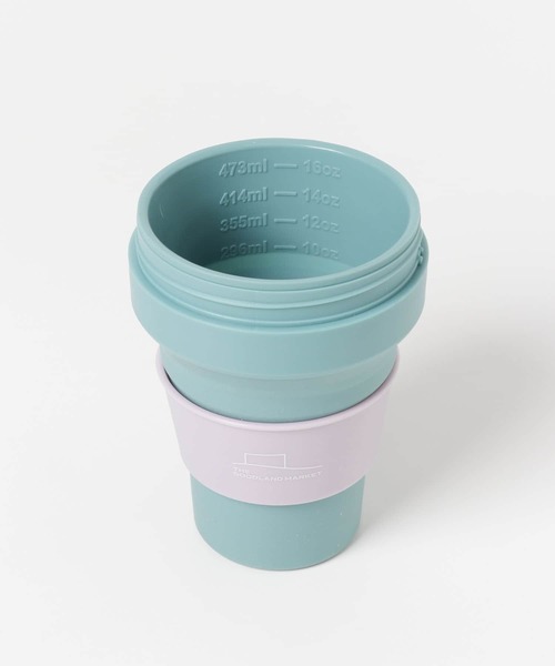 stojo(ストージョ)の「『別注』stojo×TGM stojo cup 470ml(その他雑貨・レディース・オフホワイト/アイボリー/グリーン/パープル系その他/ホワイト/ホワイト系その他/ラベンダー/グリーン系その他・FREE)」の9枚目の写真