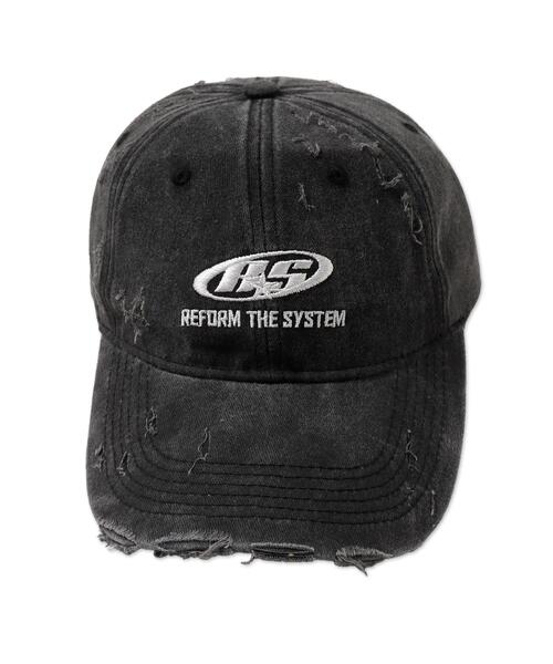 WEGO（ウィゴー）の「WEGO/ダメージロゴ刺繍キャップ（キャップ・レディース・ブラウン/ネイビー/ベージュ/ブラック・FREE）」の14枚目の写真