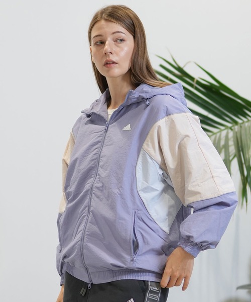 【タグ付き】adidas by kolor  フーディー ナイロンジャケット 80's adidas Nylon Jacket SIZE M 80年代 アディダス ナイロン