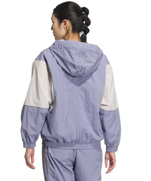 【セール】adidas/アディダス ウーブンジャケット オーバーサイズ KTX59（ナイロンジャケット）｜adidas（アディダス）