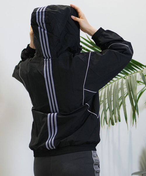 【セール】adidas/アディダス ウーブンジャケット オーバーサイズ KTX59（ナイロンジャケット）｜adidas（アディダス）