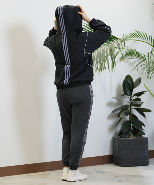 【セール】adidas/アディダス ウーブンジャケット オーバーサイズ KTX59（ナイロンジャケット）｜adidas（アディダス）