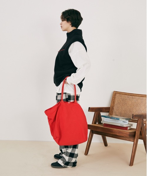 MERLOT（メルロー）の「バイカラーハーフジップフリースベスト（ベスト・レディース・ブラック/ブラウン・FREE）」の8枚目の写真