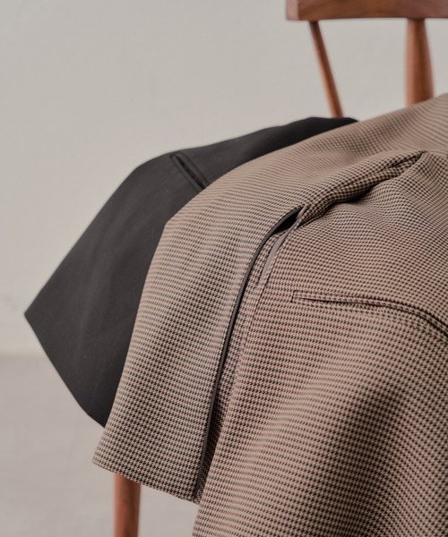 Chico（チコ）の「【WEB限定/REVIVAL】袖スリットオーバーサイズジャケット（テーラードジャケット・レディース・グレー/ブラウン系その他2/ブラック・FREE）」の18枚目の写真