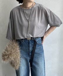 シアーベロアワイドTEE