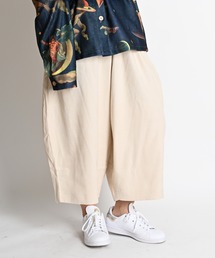 【MARAI】サルエルパンツ レディース ガウチョパンツ コーデュロイ
