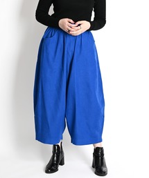 【MARAI】サルエルパンツ レディース ガウチョパンツ コーデュロイ