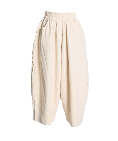 MARAI(マーライ)の「【MARAI】サルエルパンツ レディース ガウチョパンツ コーデュロイ(その他パンツ・レディース・ホワイト/ブラウン/ブラック/ブルー・FREE)」の12枚目の写真