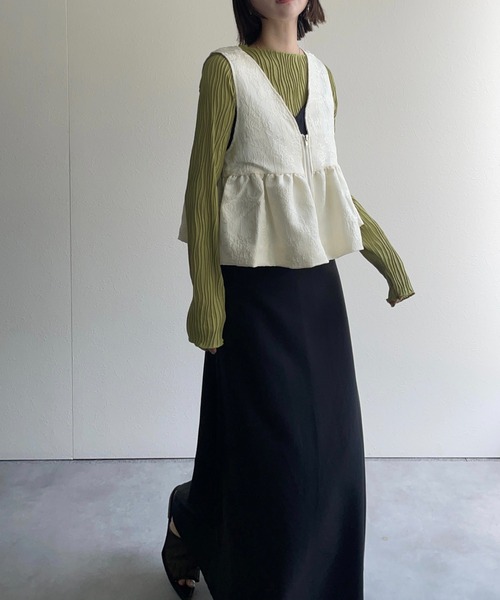 model:162㎝　着用サイズ：FREE