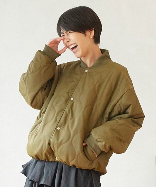 【セール】アンディニー キルティングショートJK（その他アウター）｜undeny.（アンディニ－）