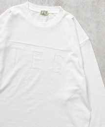 【WEB / FLAG SHOP限定】無地TEE?? LINKS JQ TES LOGO LONG SLEEVE T / ロンT