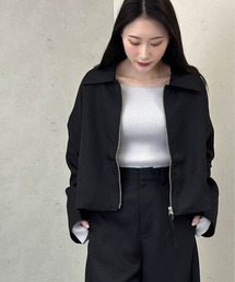 ヘザーエステルツイルショートジャケット
