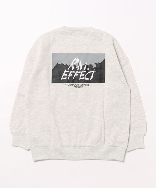 RAT EFFECT（ラットエフェクト）の「RAT EFFECT/ラットエフェクト　RATEFFECT MOUNTAINトレーナー（スウェット・キッズ・ライトグレー/グリーン/ブラック/オートミール・150/140/130/160）」の19枚目の写真