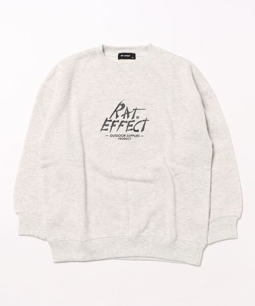 RAT EFFECT（ラットエフェクト）の「RAT EFFECT/ラットエフェクト　RATEFFECT MOUNTAINトレーナー（スウェット・キッズ・ライトグレー/グリーン/ブラック/オートミール・150/140/130/160）」の17枚目の写真
