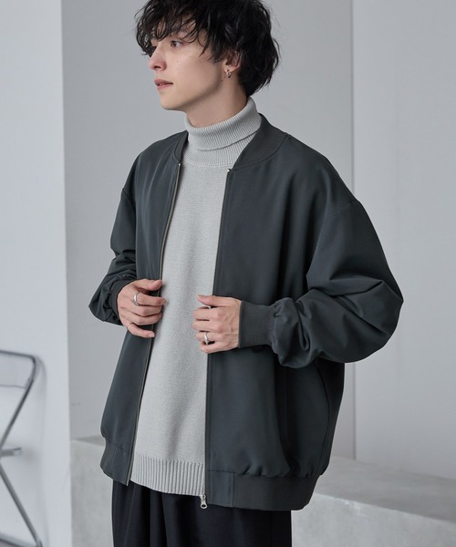 TRストレッチルーズシルエットMA-1 MONO-MART│MONO-MART [モノマート  