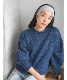 Ungrid | カラーモヘヤ混ルーズニット(ニット/セーター)
