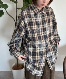 チェックBIGシャツ【ZOZOTOWN限定アイテム】