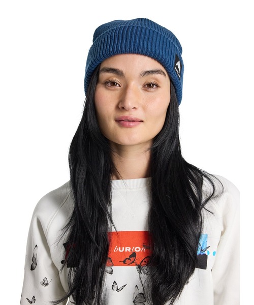 BURTON（バートン）の「Recycled VT ビーニー（ニットキャップ/ビーニー・メンズ・ホワイト/ブラック/ベージュ/ネイビー/ライトグレー・FREE）」の6枚目の写真