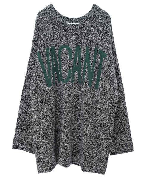 AMERICAN HOLIC(アメリカンホリック)の「バイパチVACANTロングニットプルオーバー(チュニック・レディース・ブラック/杢グレー・FREE)」の19枚目の写真